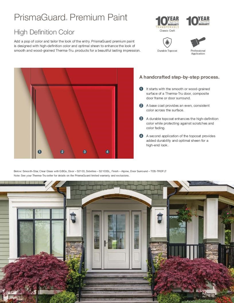 How To Paint Therma Tru Fiberglass Doors Glass Door Ideas